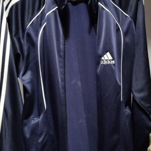 Campera Adidas Azul Deportiva Hombre