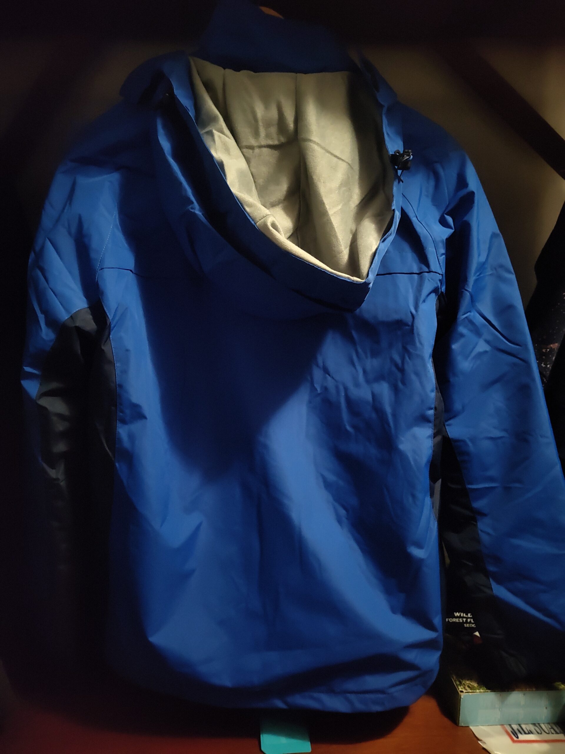 Campera Azul Impermeable con Polar Desmontable Hombre L - Image 3