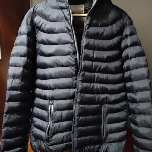 Campera Inflable Azul Hombre