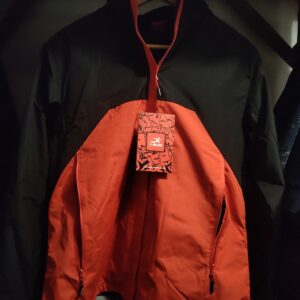 Campera Negra y Roja con Chaleco Desmontable Hombre XL